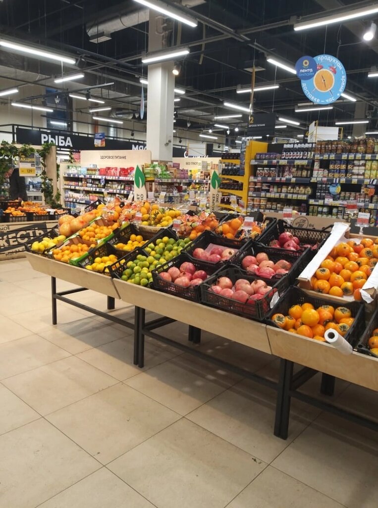 Supermarket Super Lenta, Tikhvin, photo