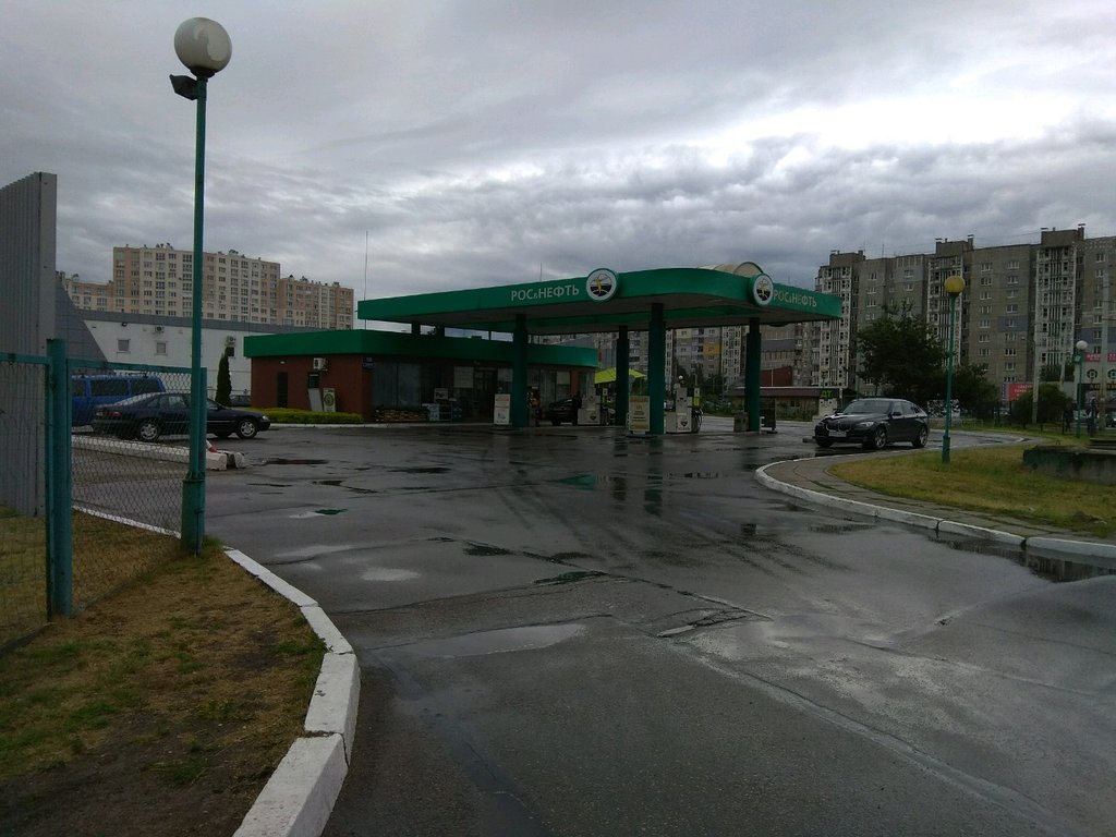 Gas station Ros&neft, Kaliningrad, photo