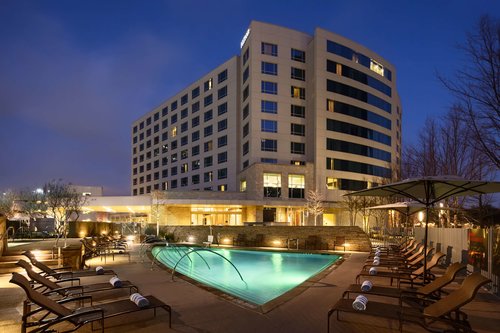Внешний вид отеля Hilton Dallas/Plano Granite Park в Плэно, фото 4