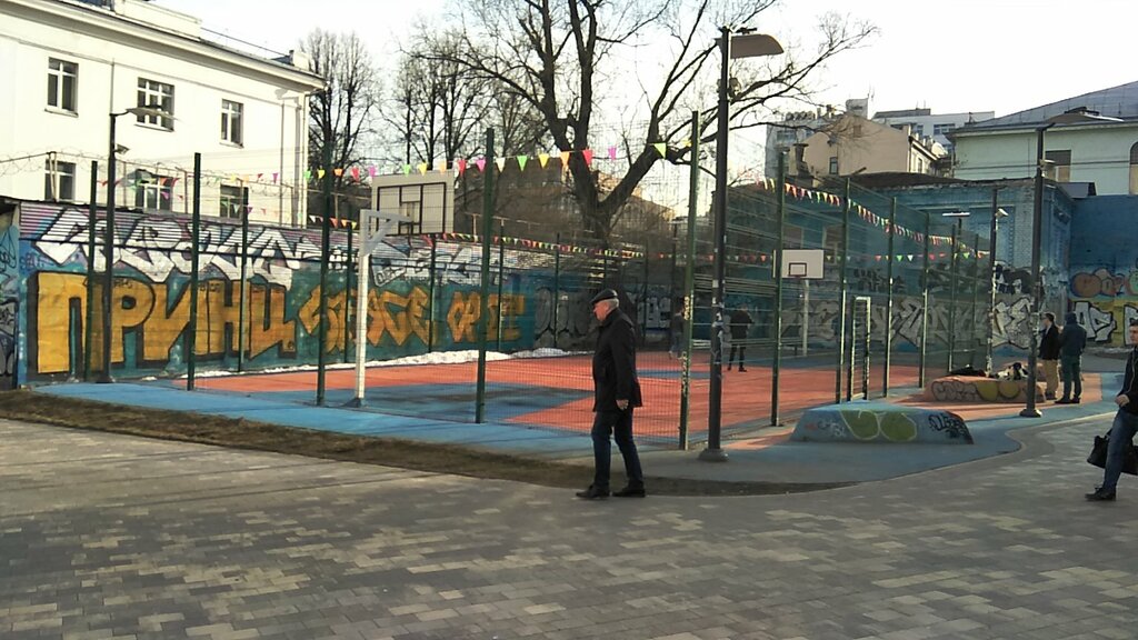 Sports ground Баскетбольная площадка, Moscow, photo
