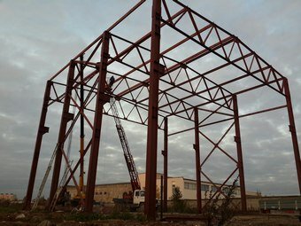 Metal structures Angar-Modul, Perm, photo