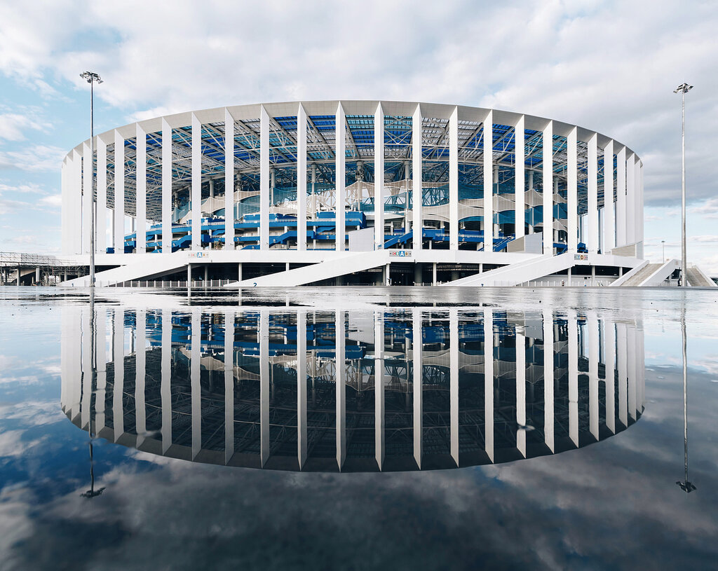 Stadium Nizhny Novgorod Stadium, Nizhny Novgorod, photo