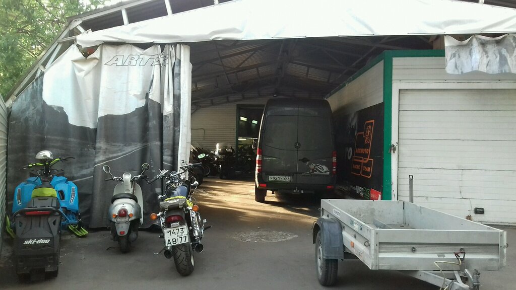 Motorcycle repair Artmoto, Moscow, photo