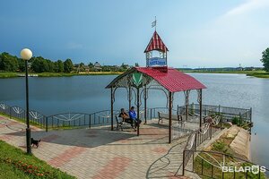 Исток реки Березины (Витебская область, Докшицы, Советская улица), природа в Докшицах