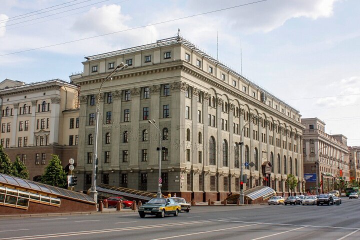 Landmark, attraction Здание Национального банка Республики Беларусь, Minsk, photo