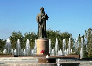 Alisher Navoiy Monument (Navoi, Alisher Navoiy maydoni), monument, memorial