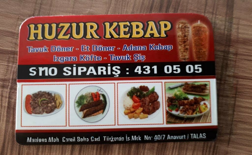 Restaurant Huzur Kebap, Talas, photo