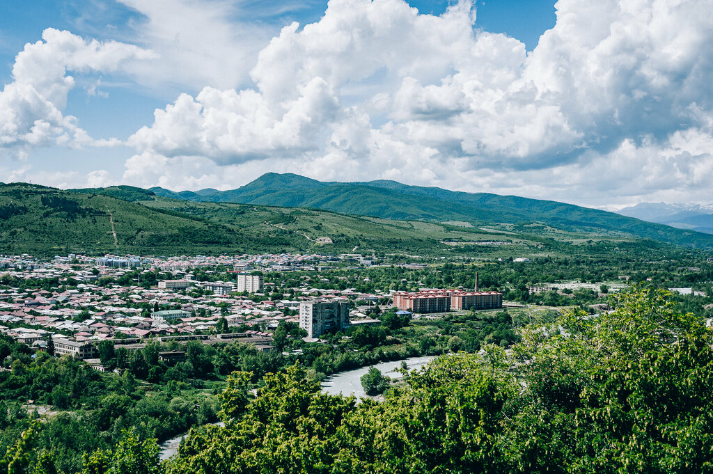 Observation deck Observation deck, Tskhinval, photo