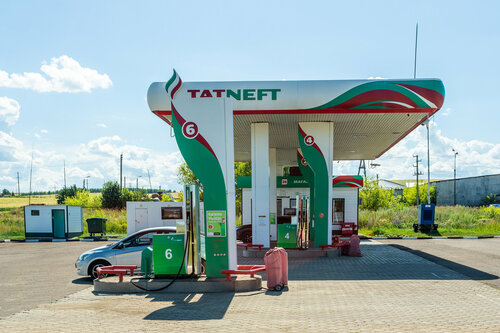 Gas station Tatneft, Republic of Tatarstan, photo