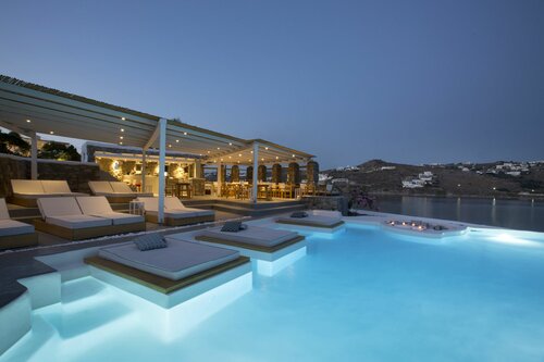 Внешний вид отеля Dreambox Mykonos Suites в Орносе, фото 1