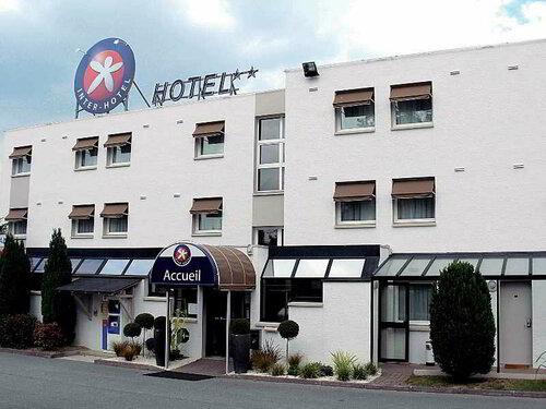Гостиница Hotel Akena Nantes Orvault в Сент-Эрблене
