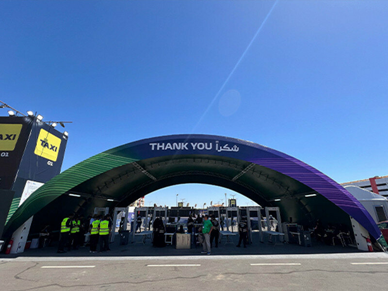 Frame and awning structures Royal Tent Middle East, Dubai, photo