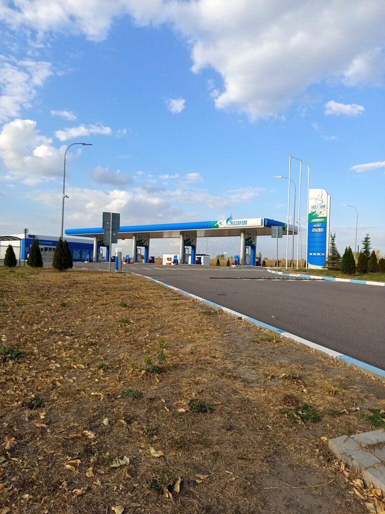 محطات البنزين Gazprom gazomotornoye toplivo ، مقاطعة بيلغورود، صورة
