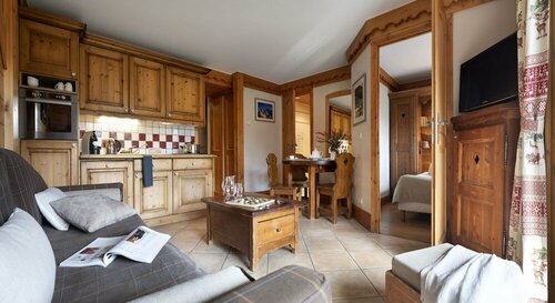 Гостиница Résidence Pierre & Vacances Premium Les Fermes de Méribel