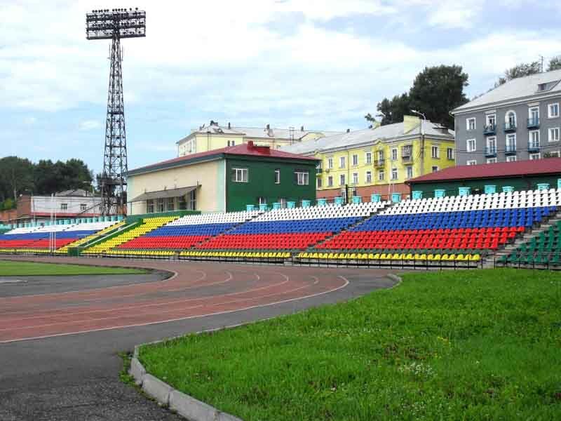 Стадион Шахтер Новокузнецк старый