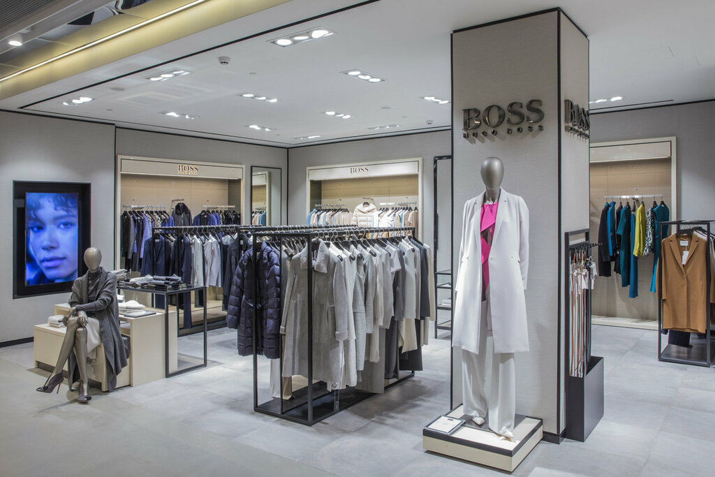 Clothing store Hugo Boss, Moscow, photo