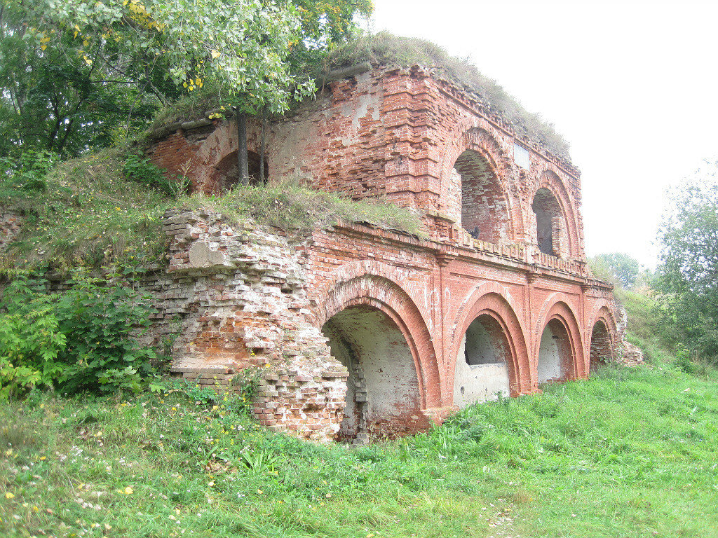 Landmark, attraction 6. kurtīnlunete, Daugavpils, photo