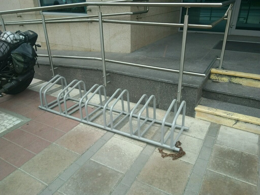 Bicycle parking Bicycle parking, Saint Petersburg, photo