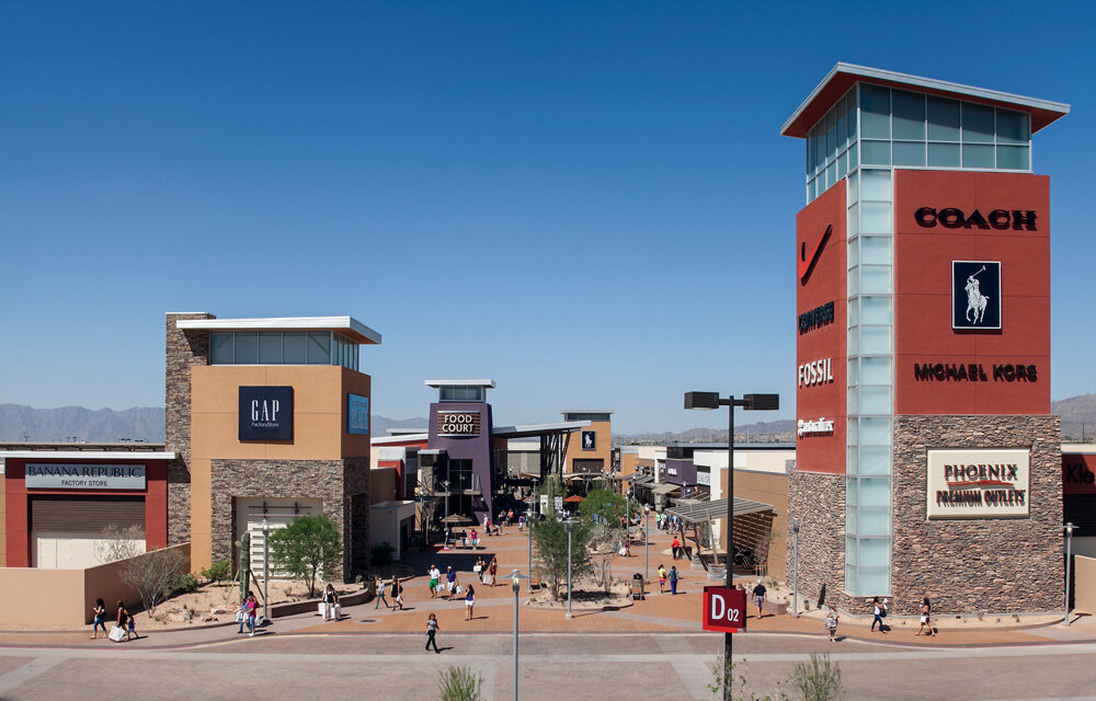 Торговый центр Phoenix Premium Outlets, Штат Аризона, фото