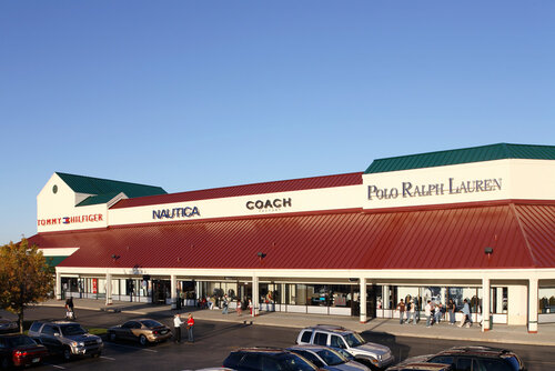 Shopping mall Indiana Premium Outlets, State of Indiana, photo