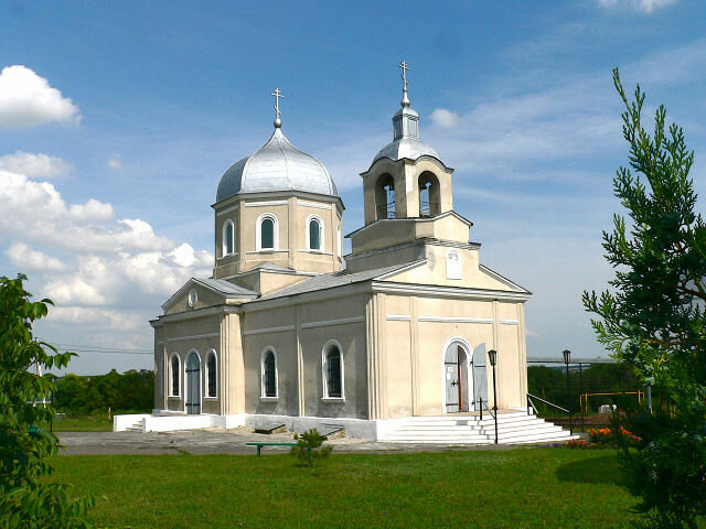 Orthodox church Russkaya pravoslavnaya tserkov Prikhod khrama Svyatoy Marii Magdaliny selo Andreyevo-Melentyevo, Rostov Oblast, photo