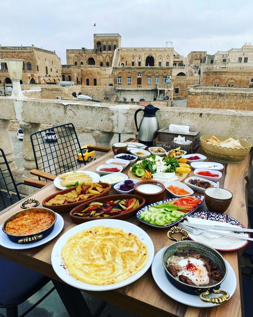 Restaurant Midyat White Mansion Local Spread Breakfast Cafe Restaurant, Midyat, photo
