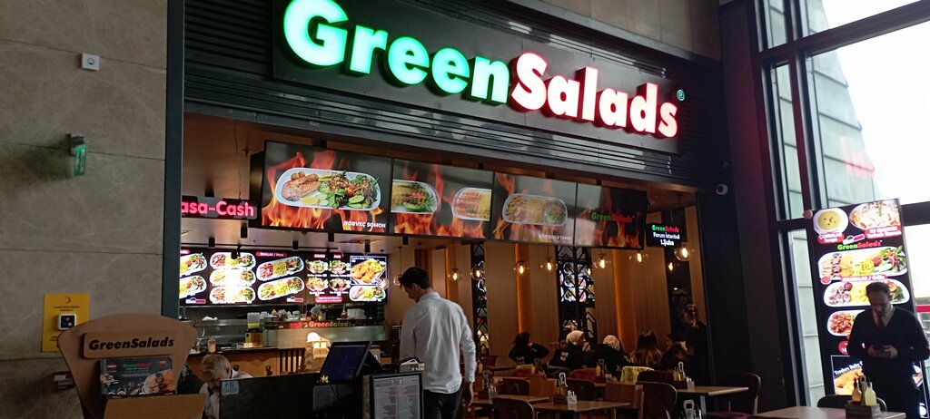 Restaurant Green Salads, Istanbul, photo