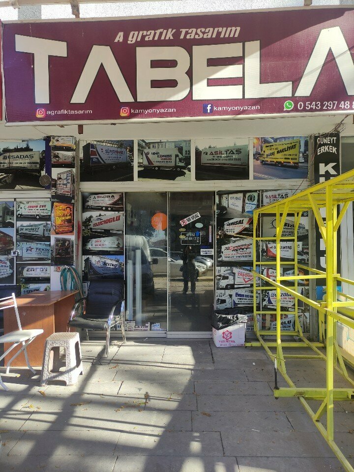 Graphic design studio A Graphic Design Signage, Ankara, photo