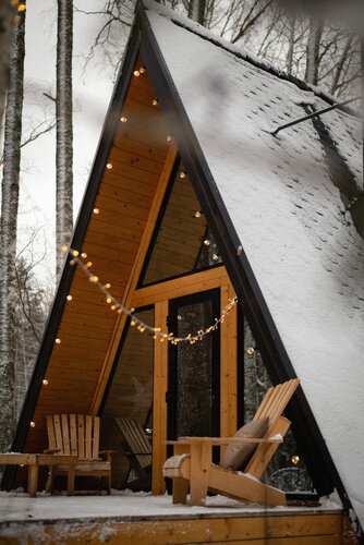 Глэмпинг Deep Lake House в Ленинградской области