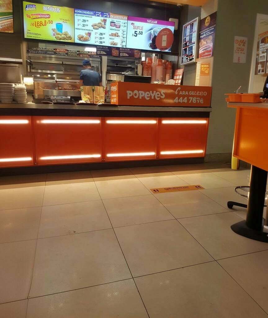 Fast food Popeyes Mng Mall Avm, Erzurum, photo