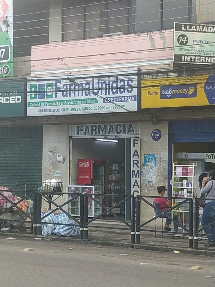 Pharmacy Farma Unidas, Santa Cruz de la Sierra, photo