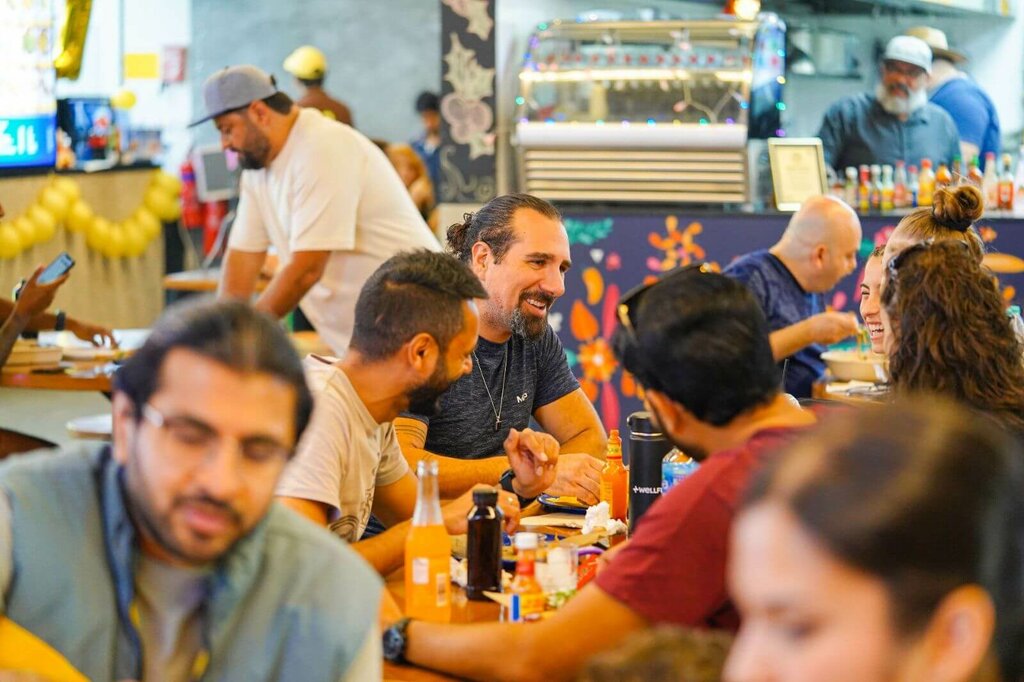 Food-court Neighbourhood Food Hall, Dubai, photo