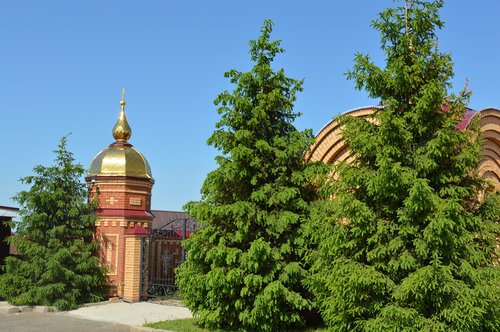 Православный храм Церковь Матроны Московской в Майорском, Оренбургская область, фото
