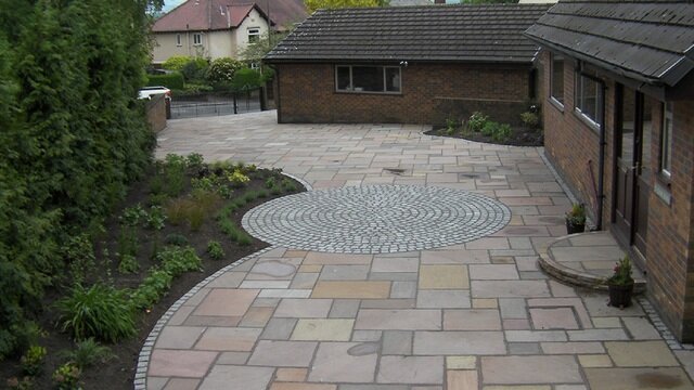 Landscape design Dan Bank Developments, England, photo