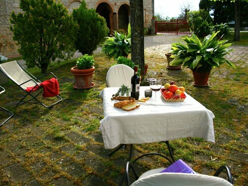 Гостиница Sparkling Farmhouse in Ville di Corsano With Private Terrace