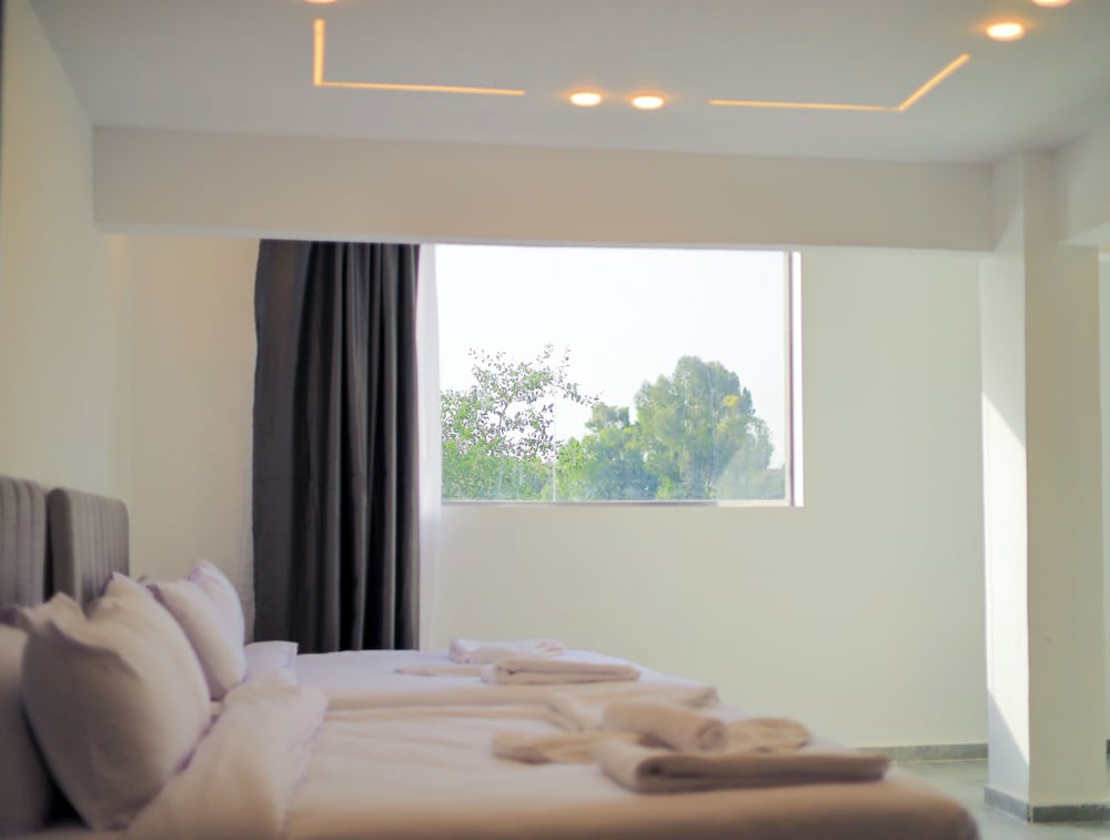 Фото Garden pyramid view