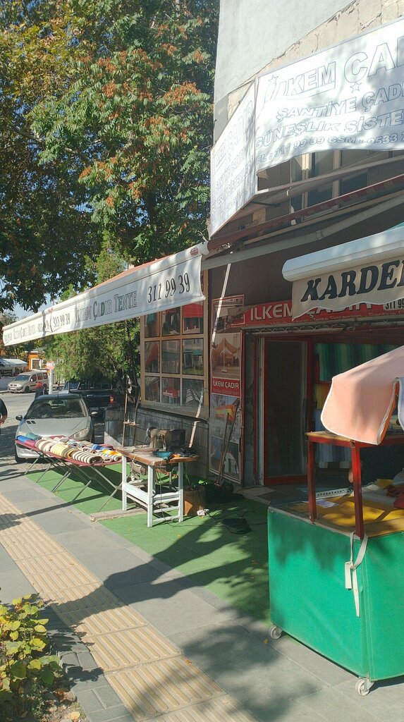 Frame and awning structures Ilkem Tent, Ankara, photo