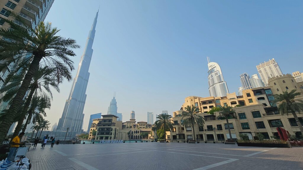 Landmark, attraction Burj Plaza by Emaar, Dubai, photo