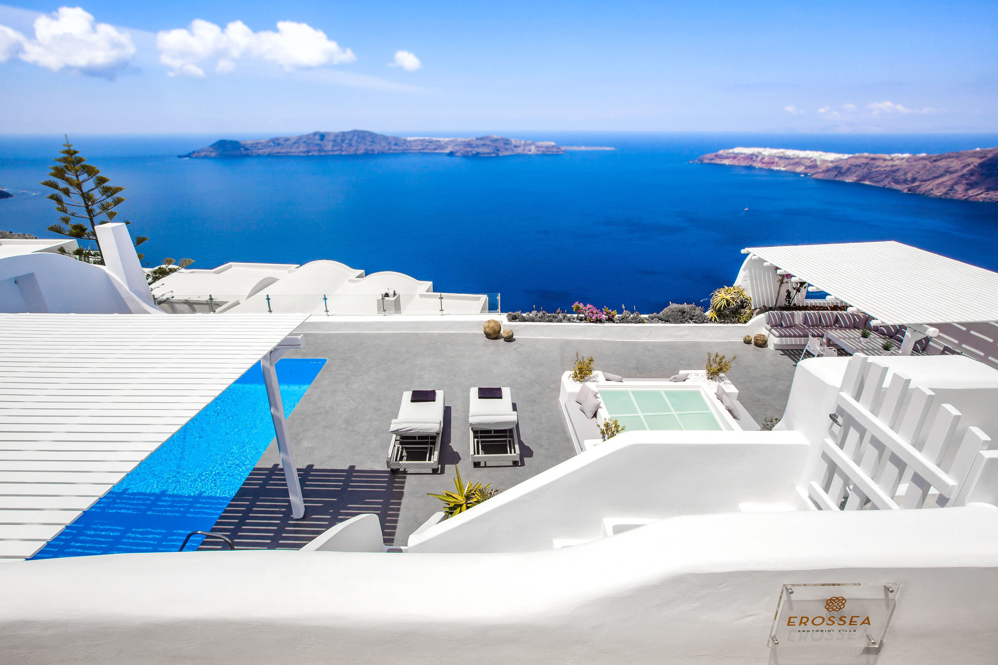 Фото Erossea Villa Santorini Imerovigli