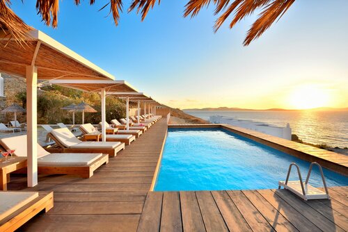 Внешний вид отеля Amazon Mykonos Resort & SPA в Орносе, фото 1