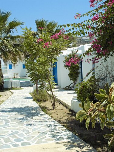 Внешний вид отеля Mykonos Ammos Hotel в Орносе, фото 5