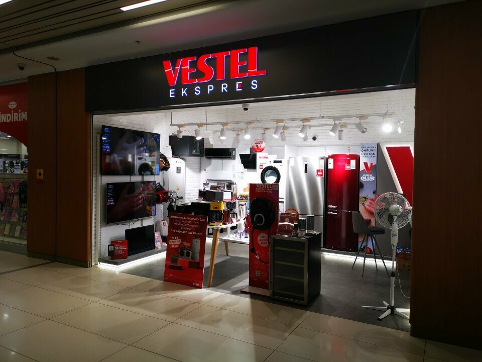 Household appliances store Vestel Express Bakirkoy A Plus Mall Authorized Sales Store, Istanbul, photo