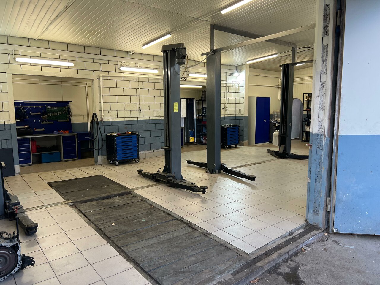 inside