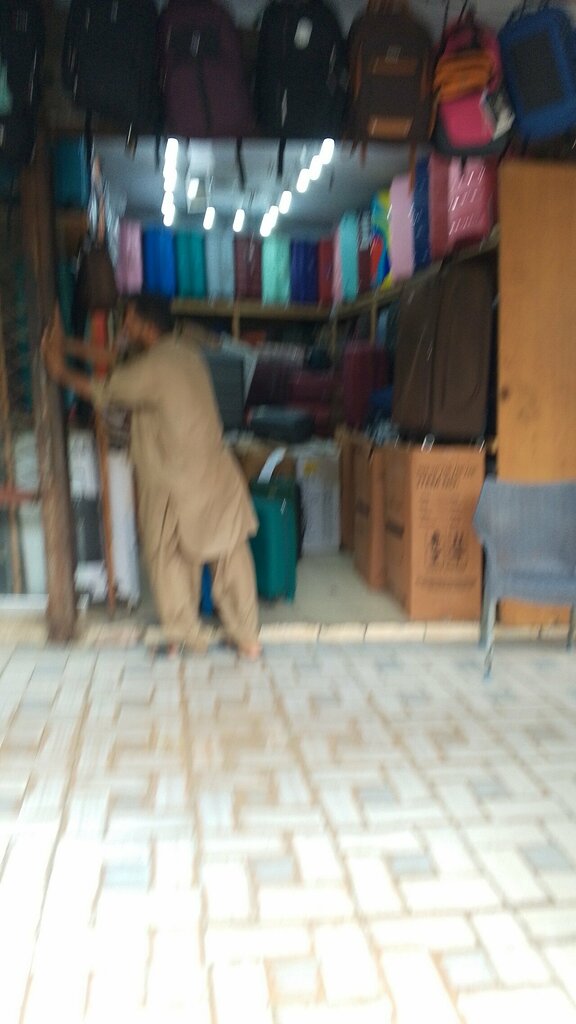 Bags and suitcases store Sandooqcha luggage store, Karachi, photo