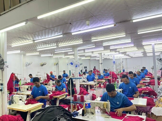 Printing on t-shirts Al Besat Garments Workshop, Ajman, photo