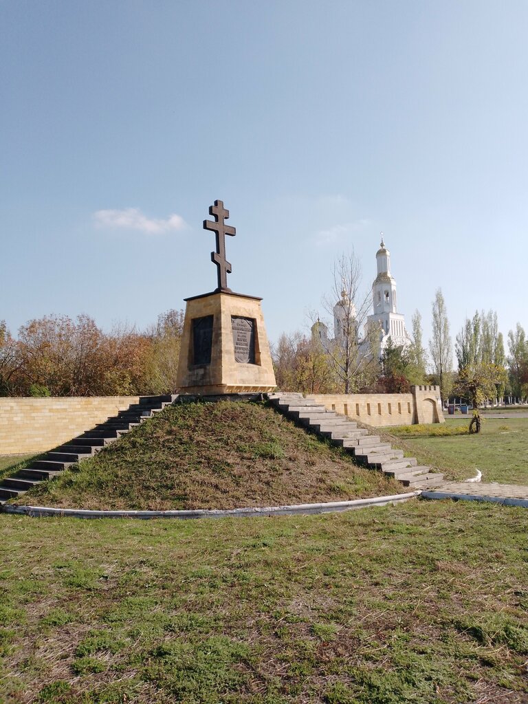 Chapel, memorial cross Крест казакам-основателям ст. Невинномысская, Nevinnomissk, photo