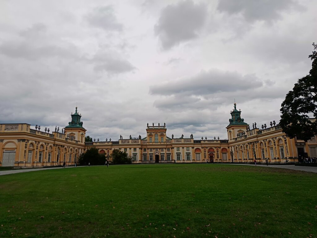 Landmark, attraction Wilanów Palace, Warsaw, photo
