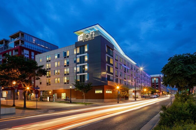 Гостиница Aloft Minneapolis в Миннеаполисе