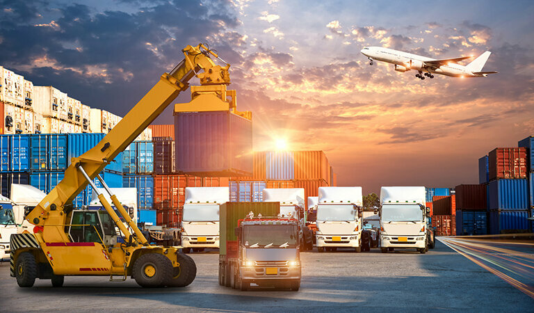 Transport company, car depot Antas International Transport, Dubai, photo