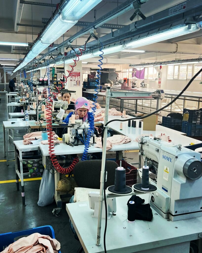 Raw materials for the textile industry Orkontex, Izmir, photo